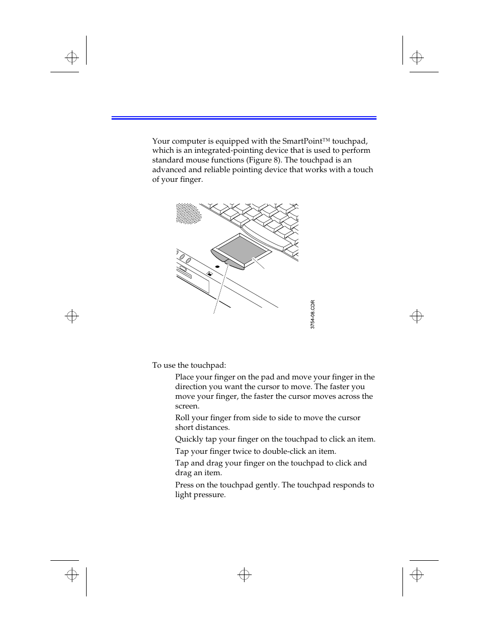 Using the touchpad | Kensington M Series User Manual | Page 28 / 124