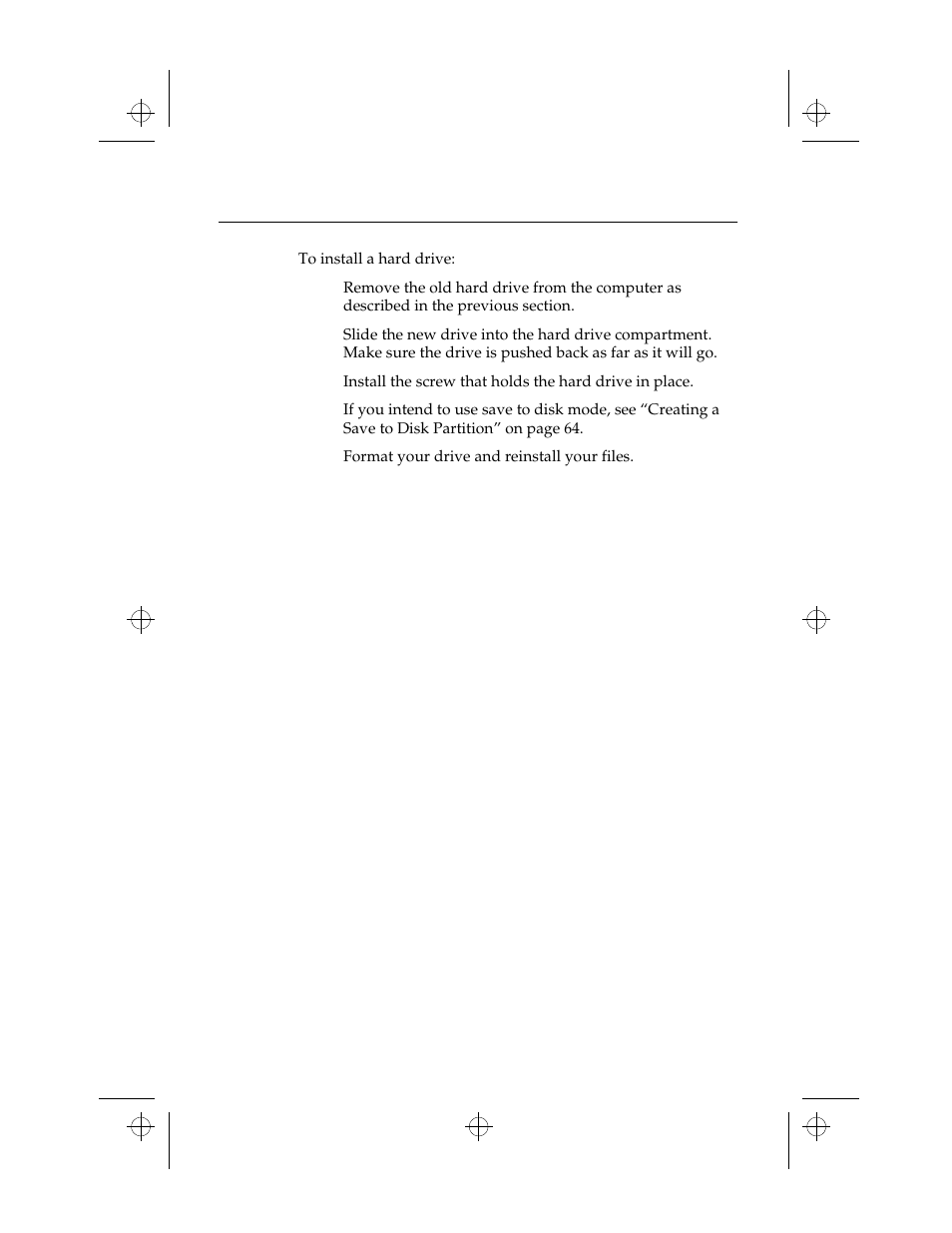 Installing a hard drive | Kensington M Series User Manual | Page 45 / 124