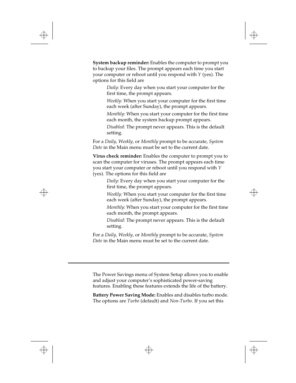 Power savings menu | Kensington M Series User Manual | Page 62 / 124