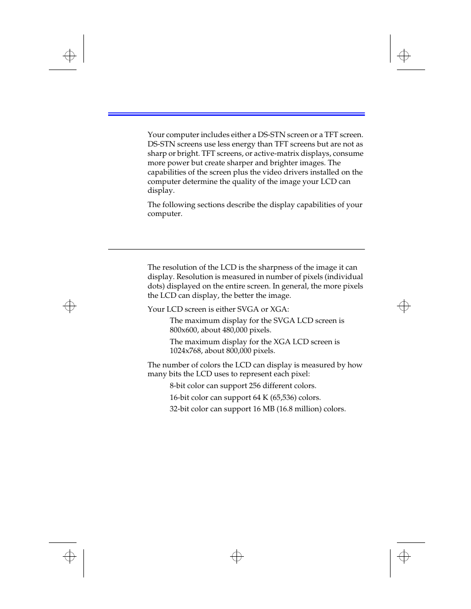 Changing the video configuration, Resolution and color depth | Kensington M Series User Manual | Page 76 / 124