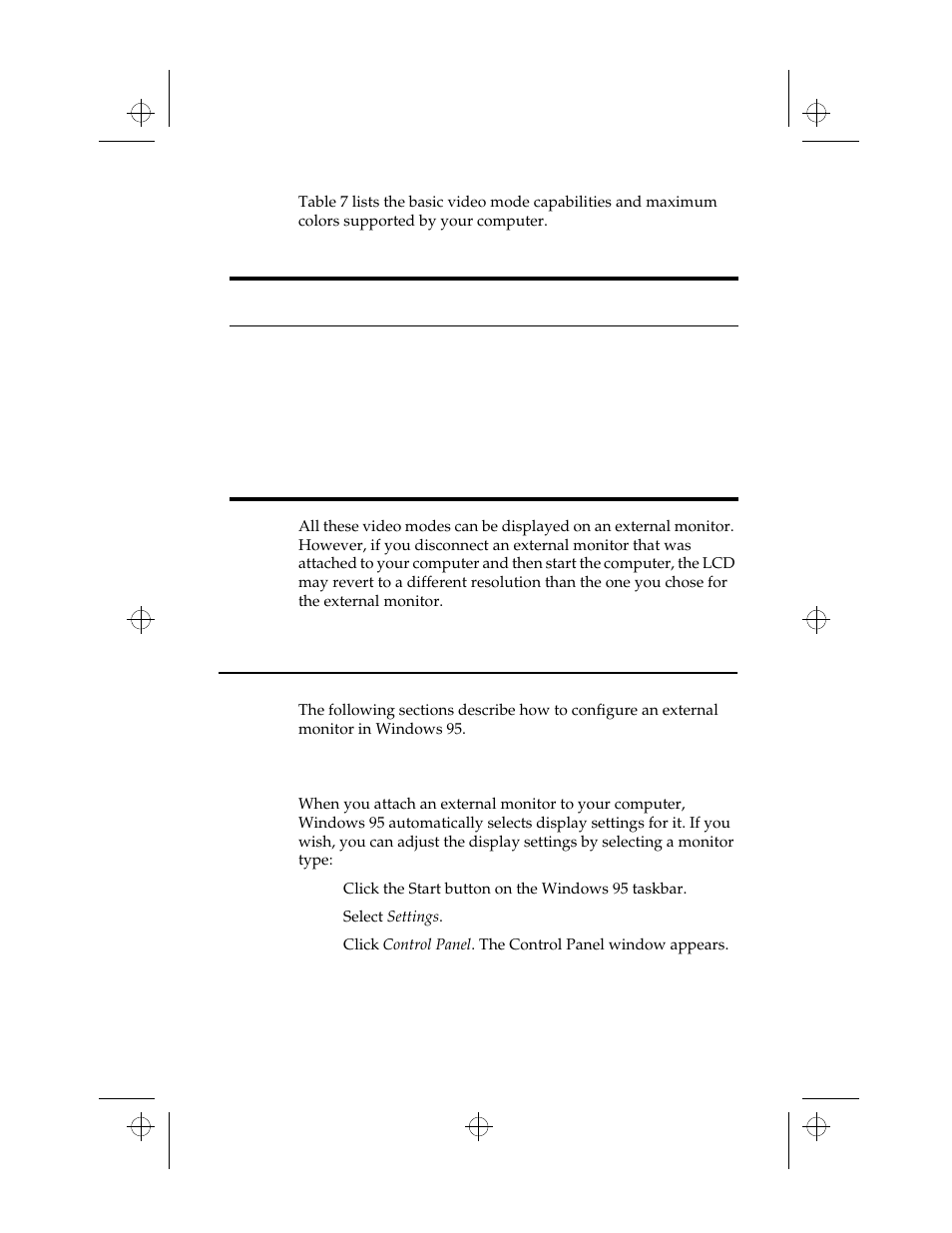 Configuring display features, Selecting a monitor type | Kensington M Series User Manual | Page 77 / 124