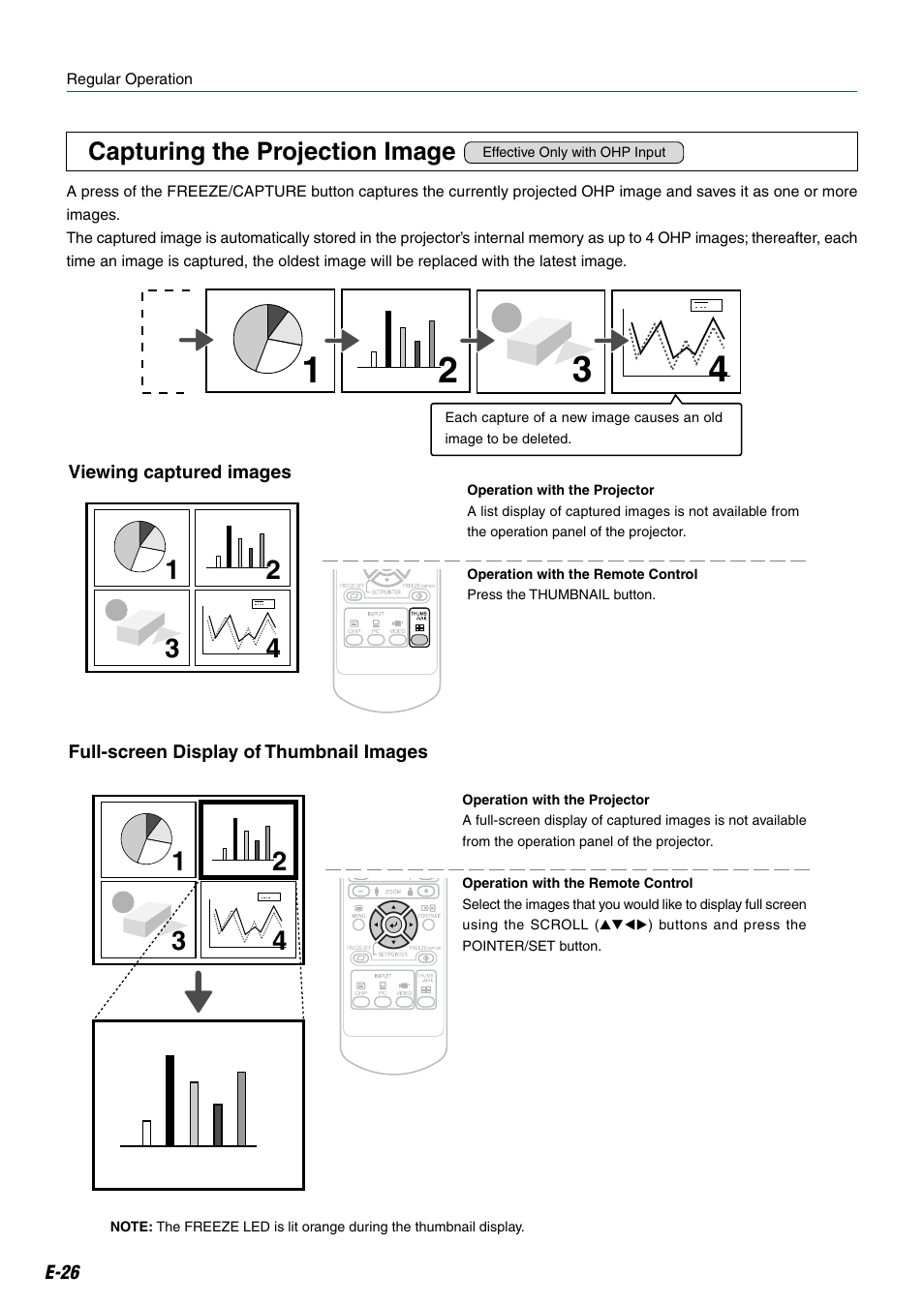 Capturing the projection image | Kensington MP-20E User Manual | Page 26 / 47