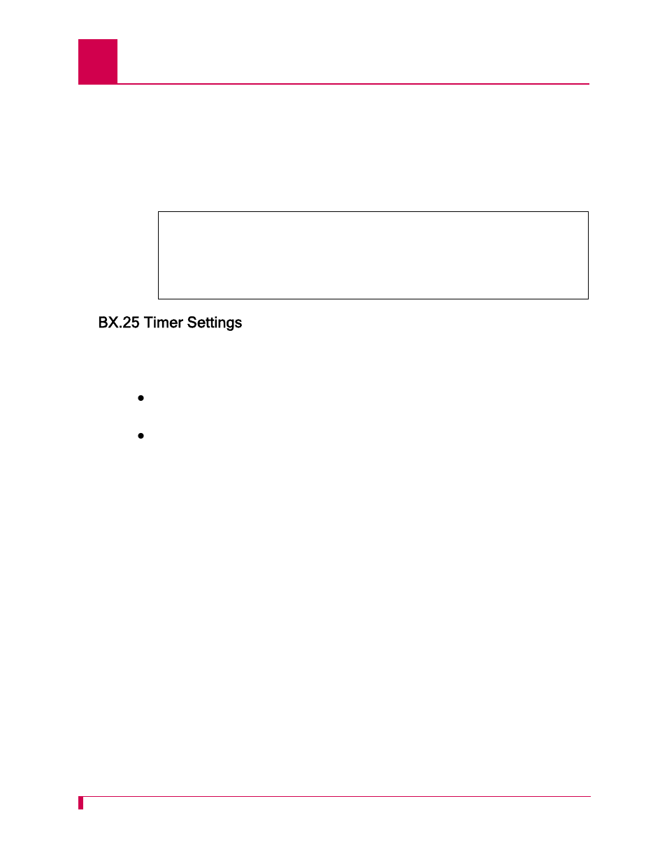 Bx.25 timer settings, Bx.25 timer settings -8 | Kentrox AI296 User Manual | Page 102 / 404