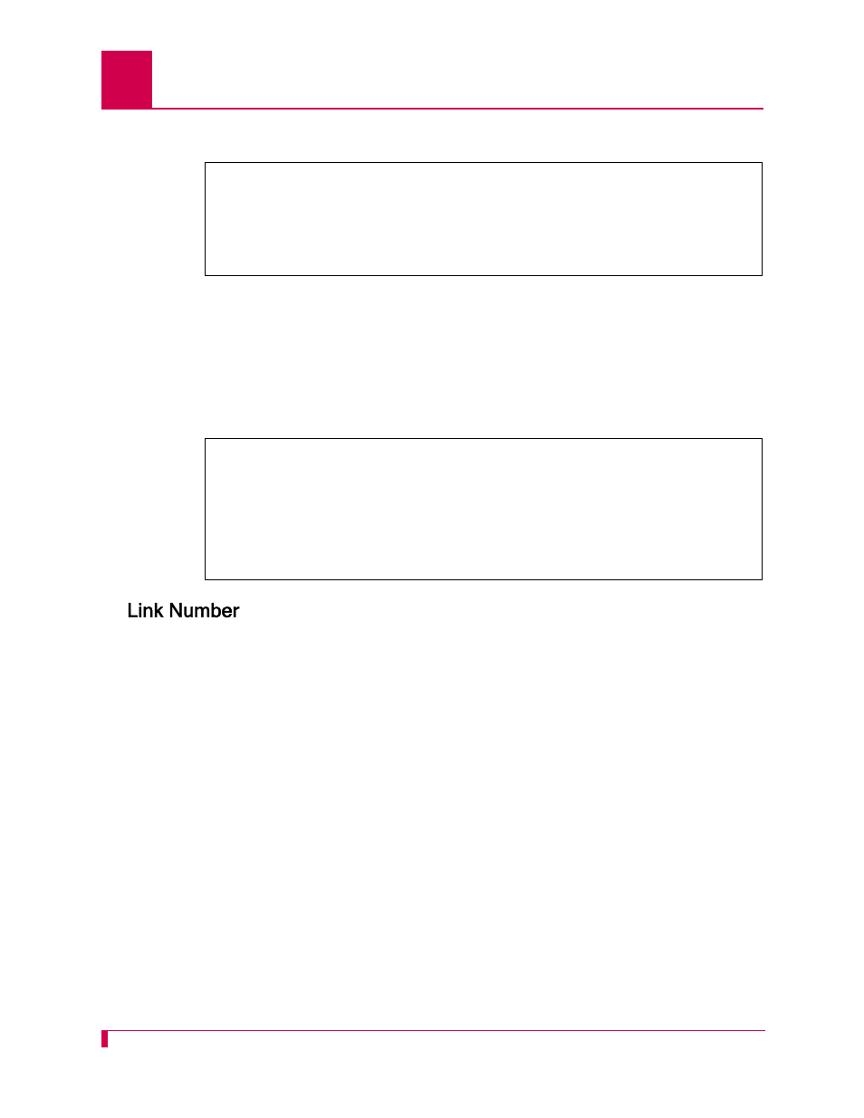 Link number, Link number -30 | Kentrox AI296 User Manual | Page 124 / 404