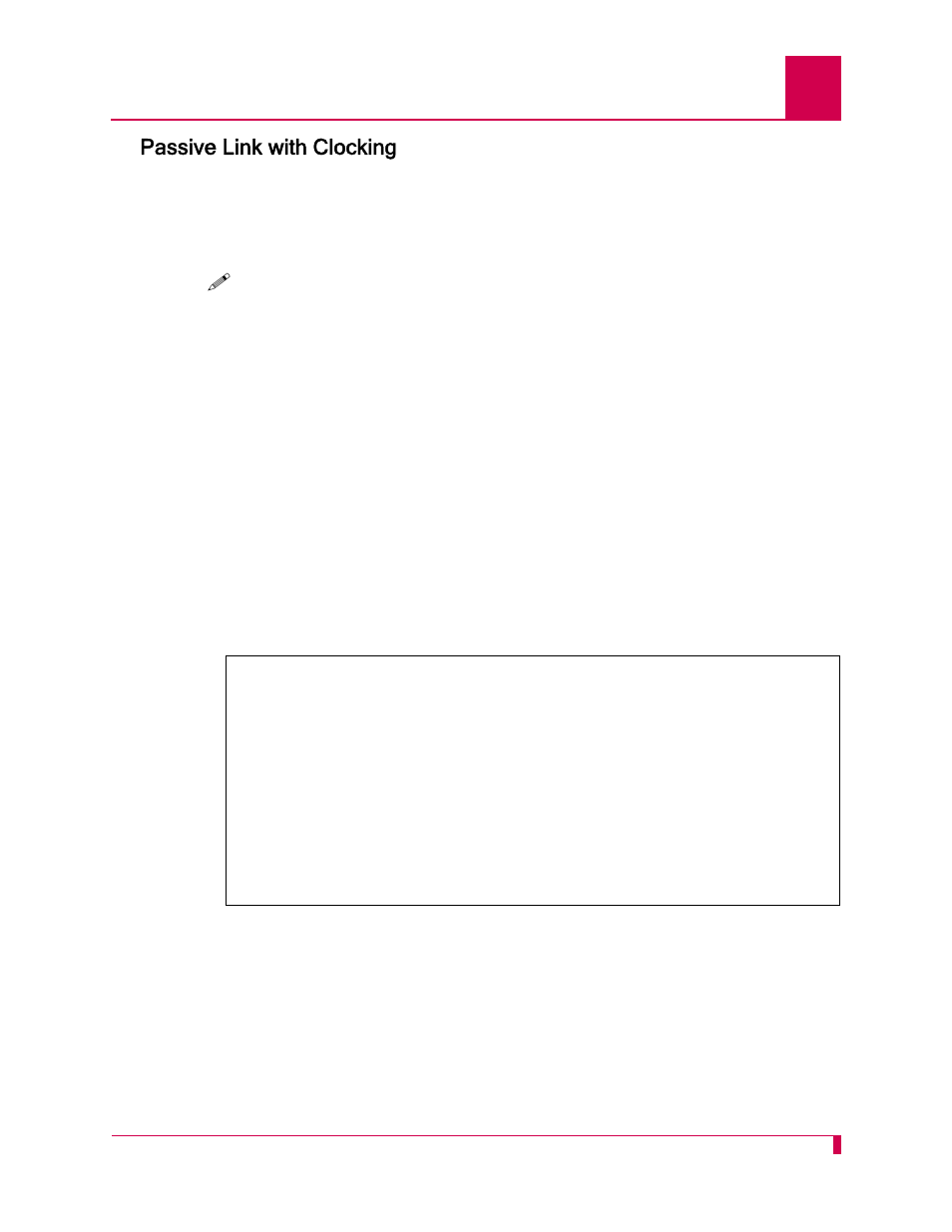 Passive link with clocking, Passive link with clocking -33 | Kentrox AI296 User Manual | Page 127 / 404