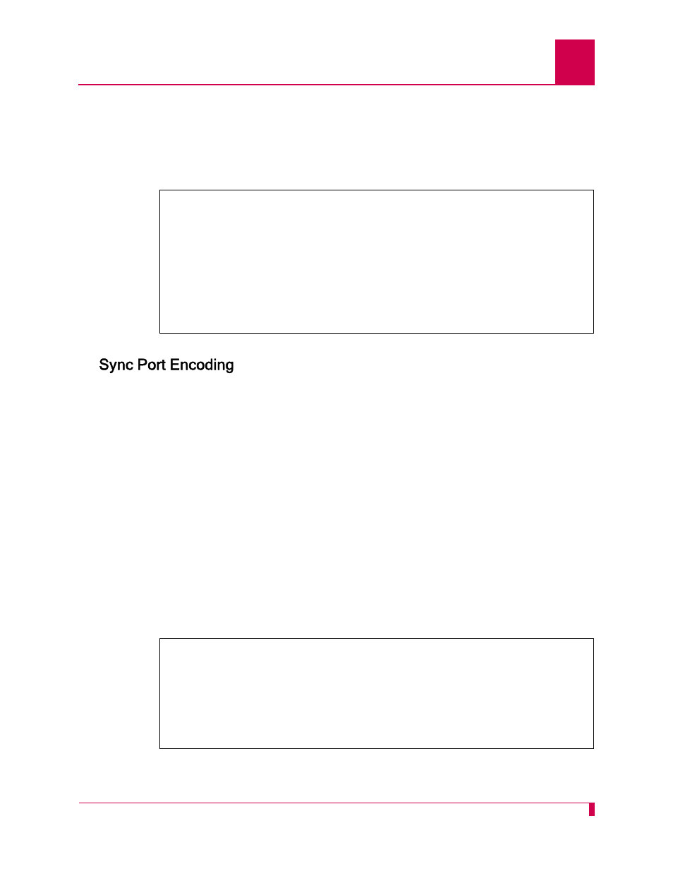 Sync port encoding, Sync port encoding -39 | Kentrox AI296 User Manual | Page 133 / 404