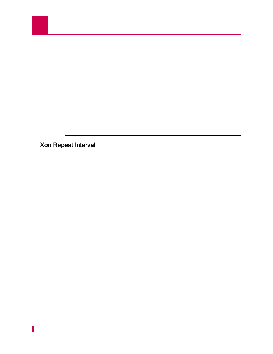 Xon repeat interval, Xon repeat interval -40 | Kentrox AI296 User Manual | Page 134 / 404