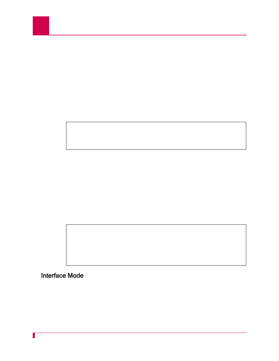 Interface mode, Interface mode -48 | Kentrox AI296 User Manual | Page 142 / 404