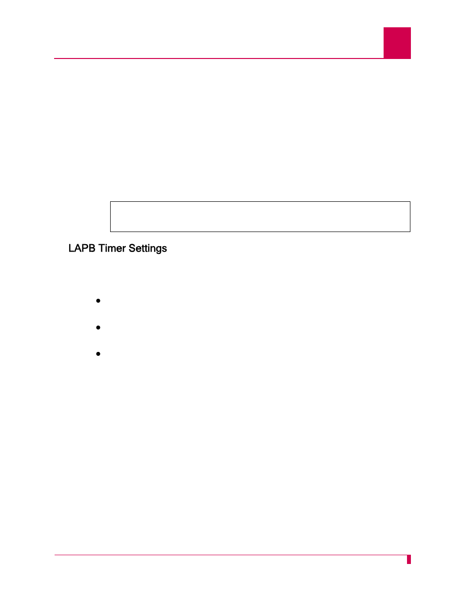 Lapb timer settings, Lapb timer settings -49 | Kentrox AI296 User Manual | Page 143 / 404