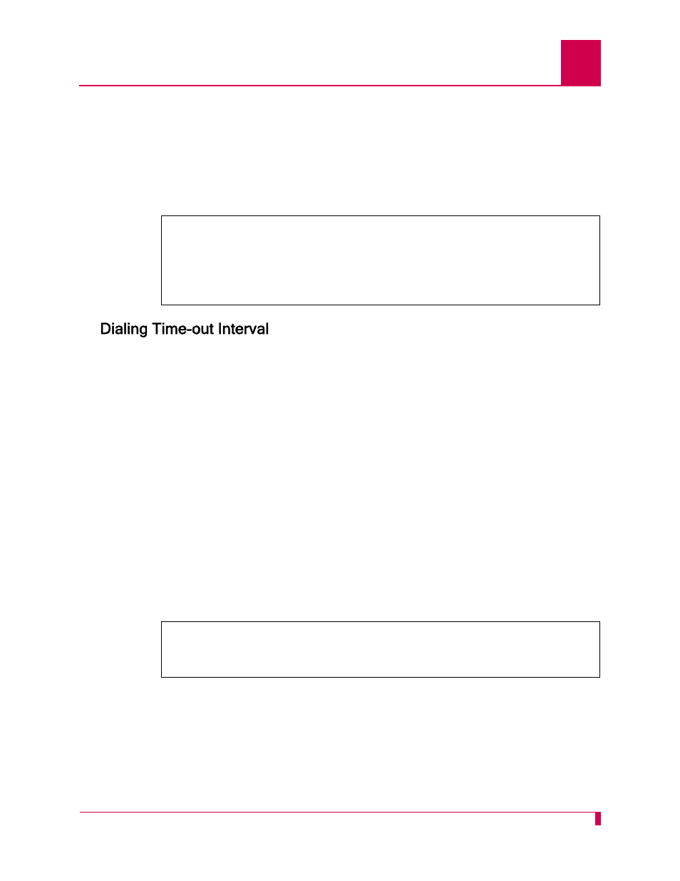 Dialing time-out interval, Dialing time-out interval -53 | Kentrox AI296 User Manual | Page 147 / 404