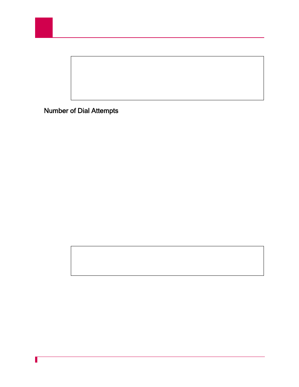 Number of dial attempts, Number of dial attempts -54 | Kentrox AI296 User Manual | Page 148 / 404