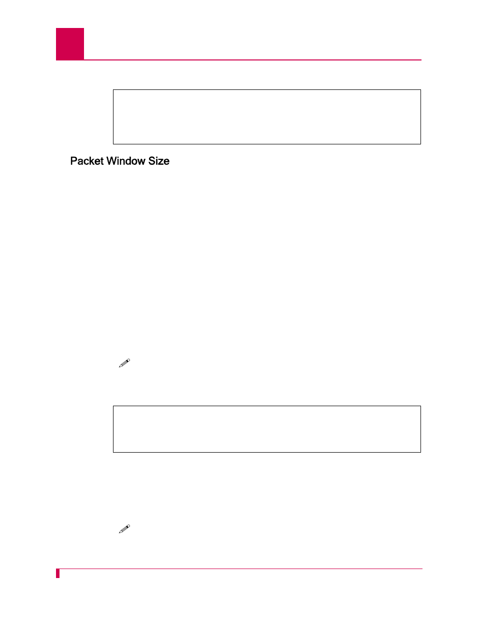 Packet window size, Packet window size -76 | Kentrox AI296 User Manual | Page 170 / 404