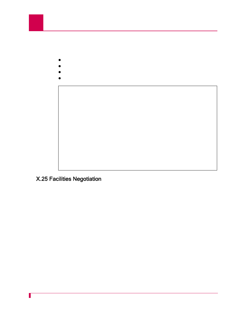 X.25 facilities negotiation, X.25 facilities negotiation -80 | Kentrox AI296 User Manual | Page 174 / 404