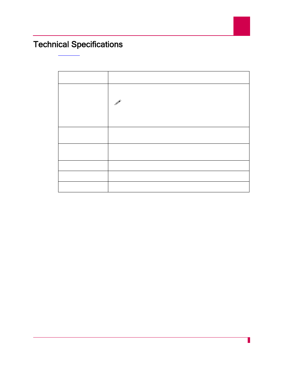 Technical specifications, Technical specifications -7 | Kentrox AI296 User Manual | Page 23 / 404