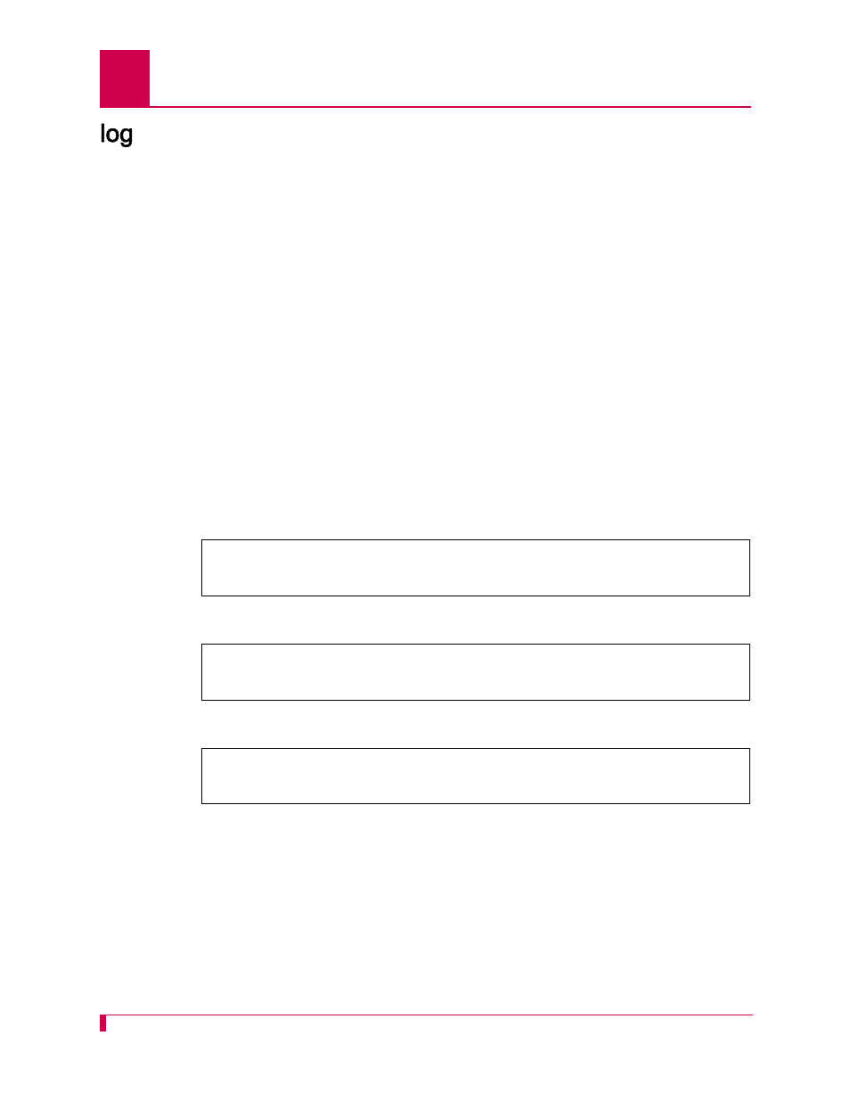 Log -64 | Kentrox AI296 User Manual | Page 322 / 404