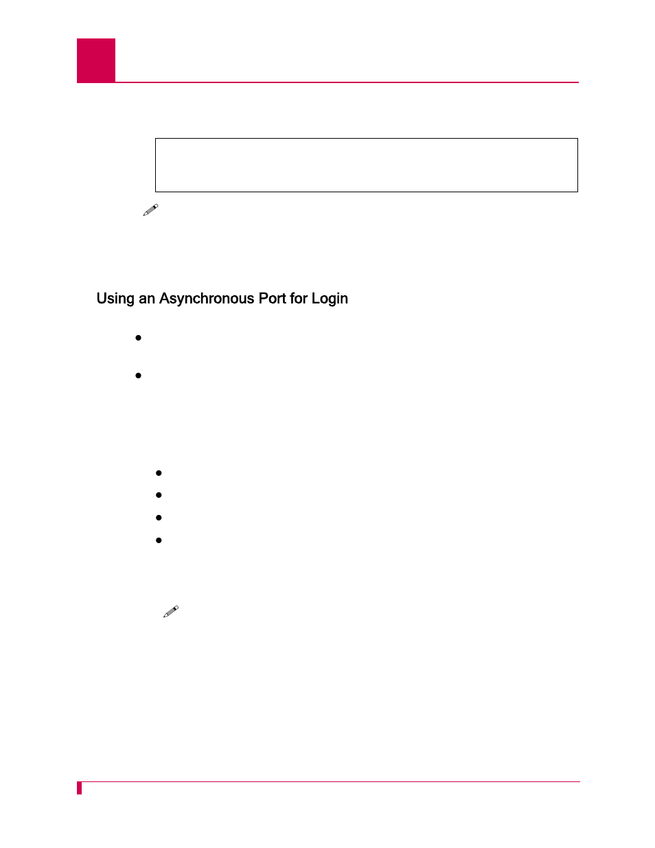 Using an asynchronous port for login, Using an asynchronous port for login -4 | Kentrox AI296 User Manual | Page 44 / 404