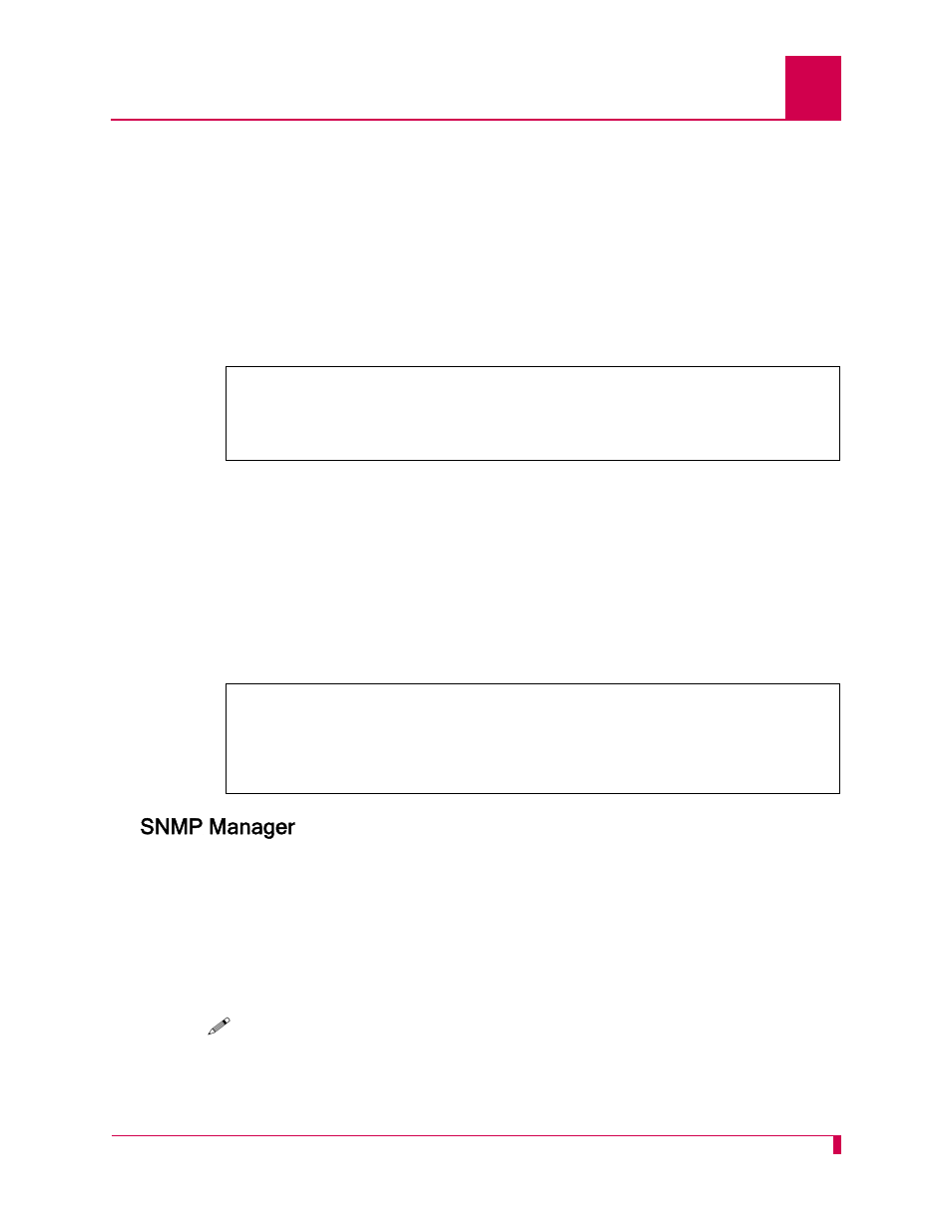 Snmp manager, Snmp manager -25 | Kentrox AI296 User Manual | Page 75 / 404