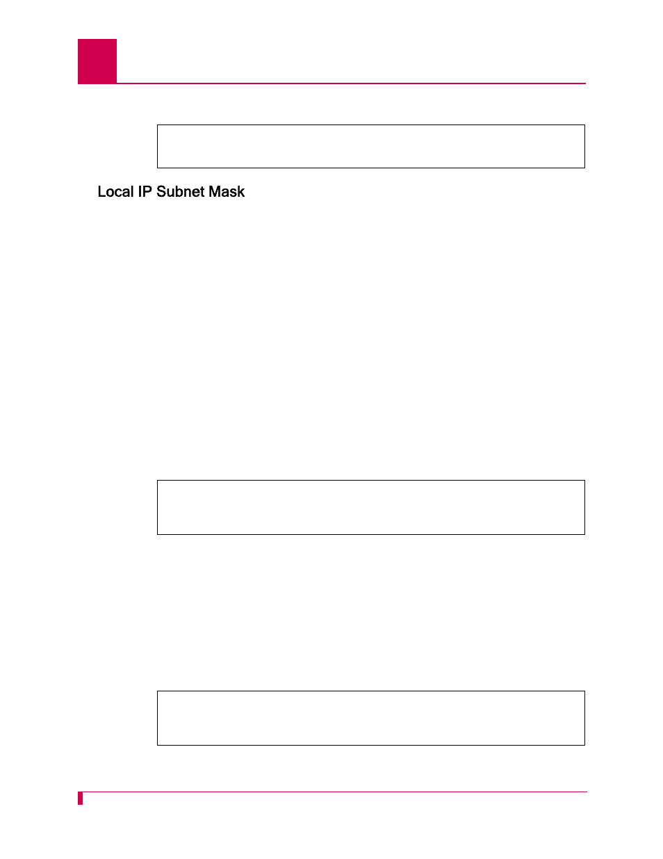 Local ip subnet mask, Local ip subnet mask -4 | Kentrox AI296 User Manual | Page 90 / 404