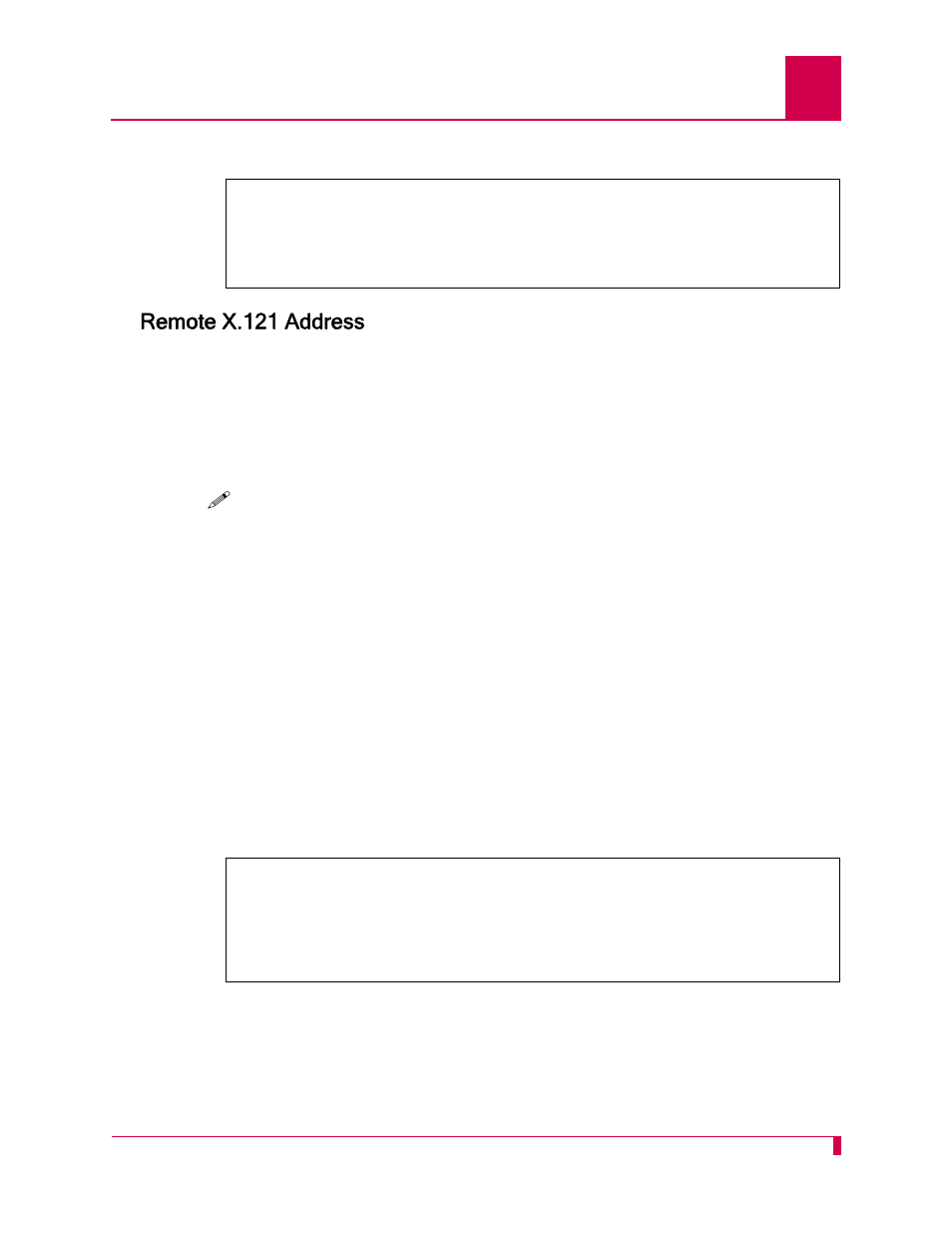 Remote x.121 address, Remote x.121 address -7 | Kentrox AI296 User Manual | Page 93 / 404