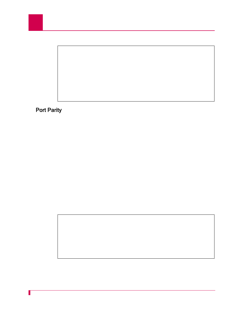 Port parity, Port parity -24 | Kentrox AI232 User Manual | Page 104 / 322