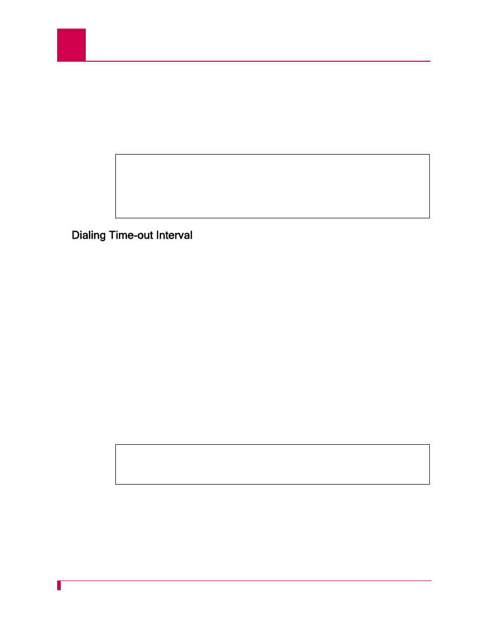 Dialing time-out interval, Dialing time-out interval -36 | Kentrox AI232 User Manual | Page 116 / 322