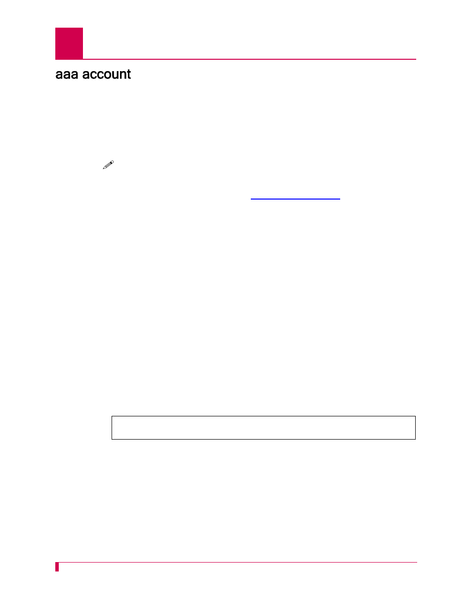 Aaa account, Aaa account -6 | Kentrox AI232 User Manual | Page 178 / 322