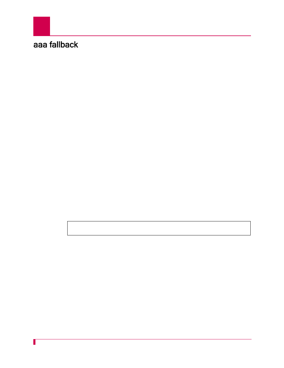 Aaa fallback, Aaa fallback -10 | Kentrox AI232 User Manual | Page 182 / 322