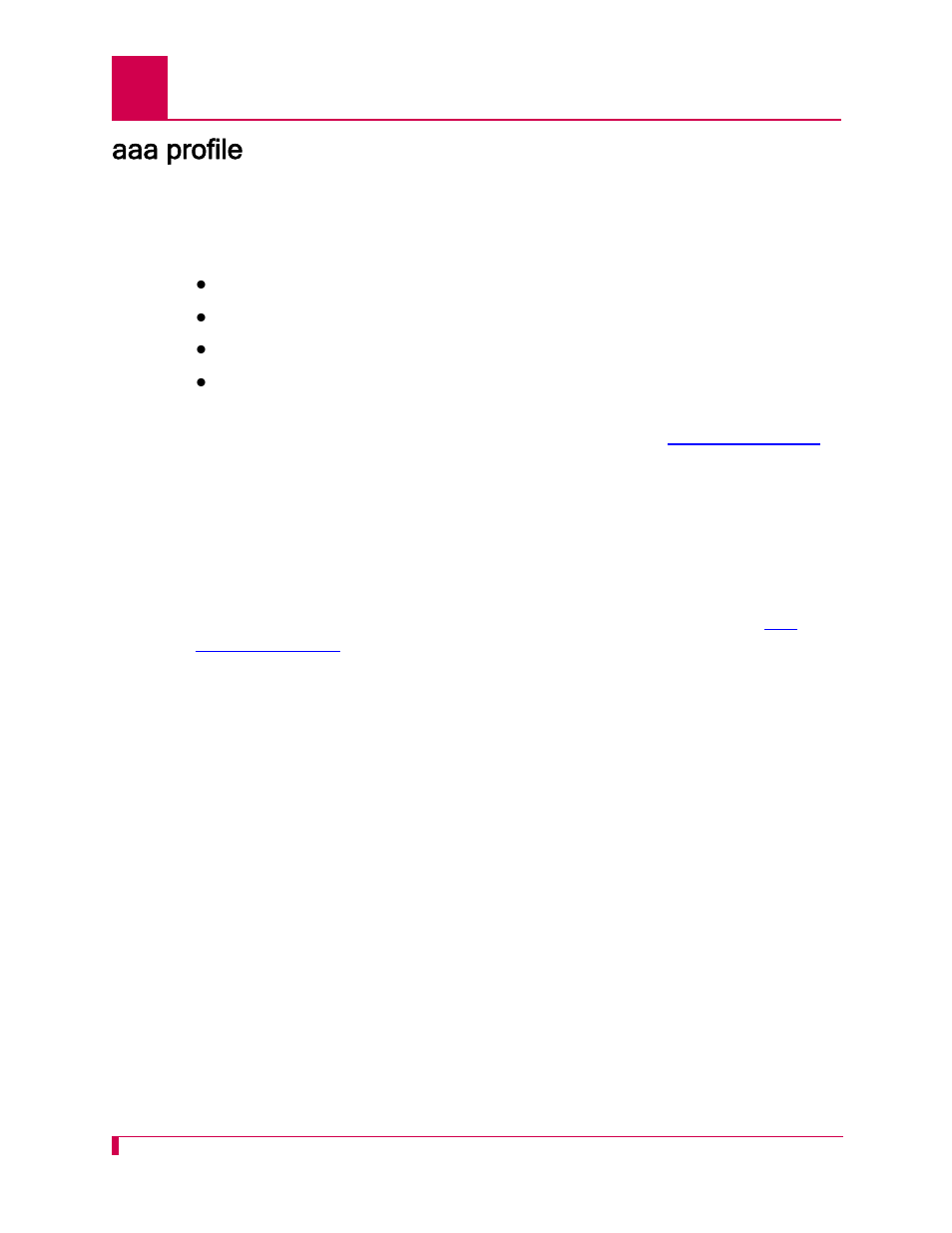 Aaa profile, Aaa profile -12 | Kentrox AI232 User Manual | Page 184 / 322