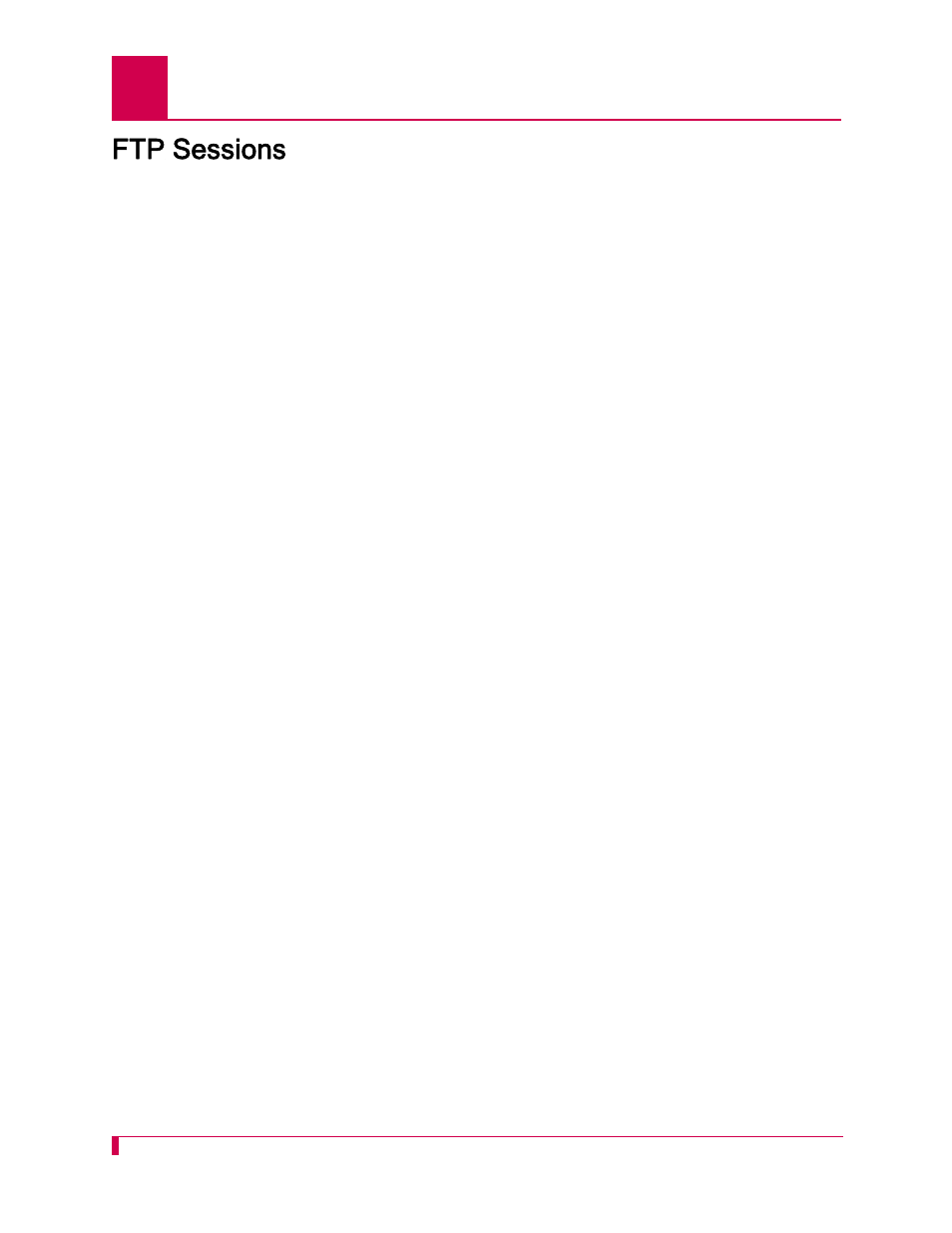 Ftp sessions | Kentrox AI232 User Manual | Page 312 / 322