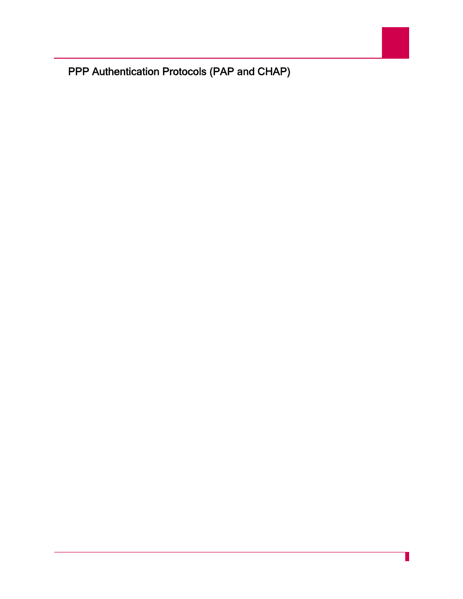 Ppp authentication protocols (pap and chap), Ppp authentication protocols (pap and chap) -3 | Kentrox AI232 User Manual | Page 37 / 322