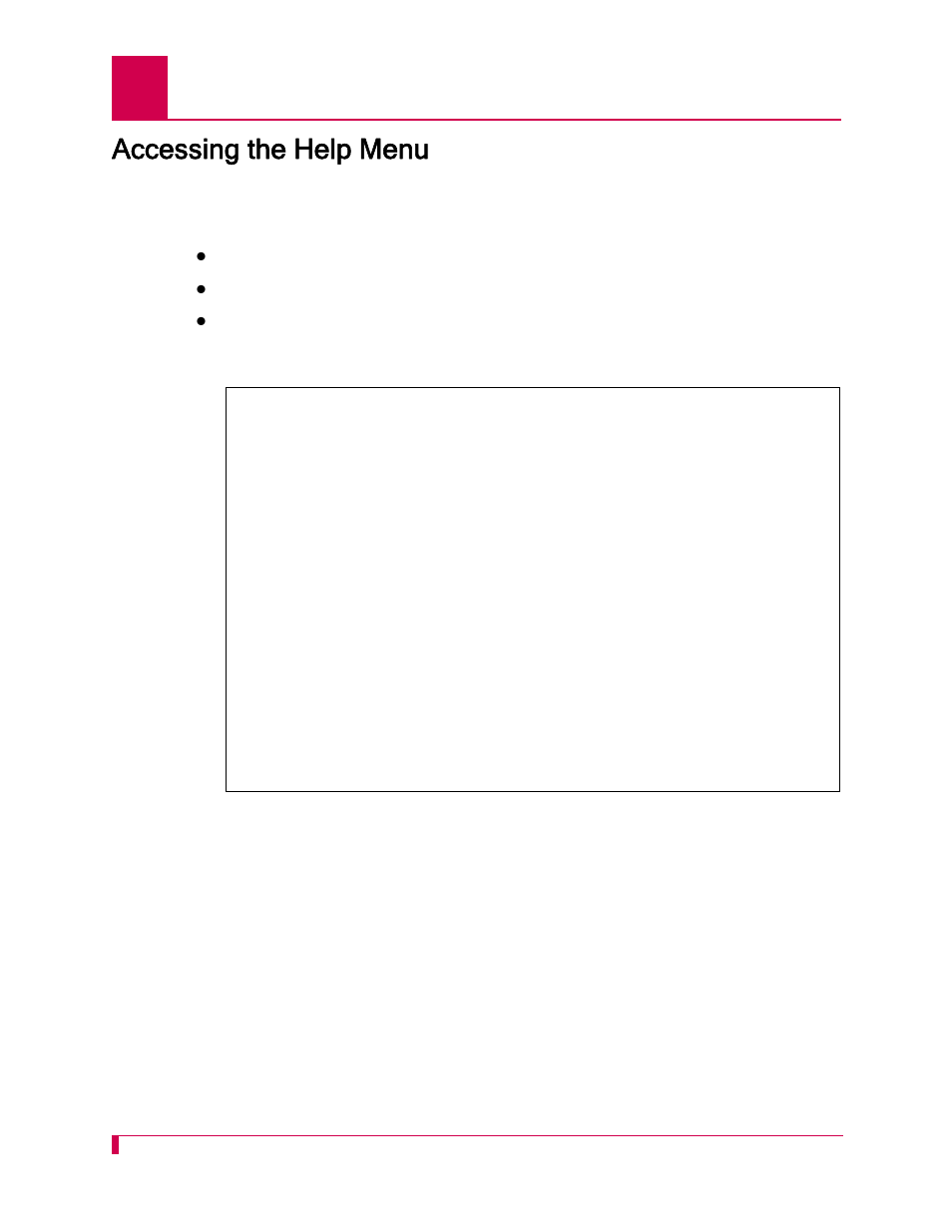 Accessing the help menu, Accessing the help menu -10 | Kentrox AI232 User Manual | Page 44 / 322