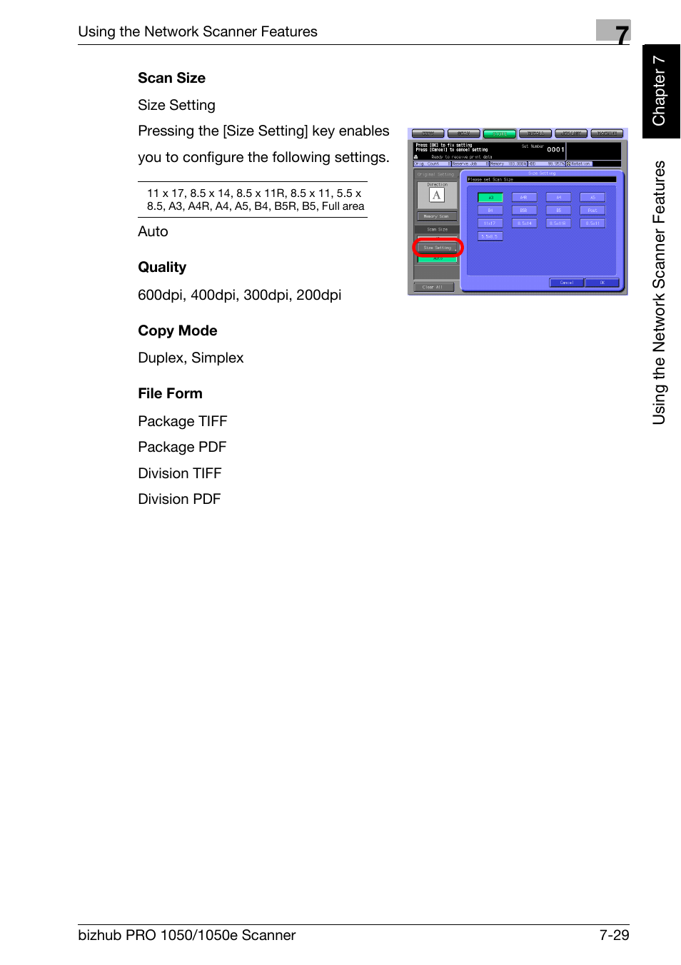 Konica Minolta BIZHUB PRO 1050E User Manual | Page 142 / 190