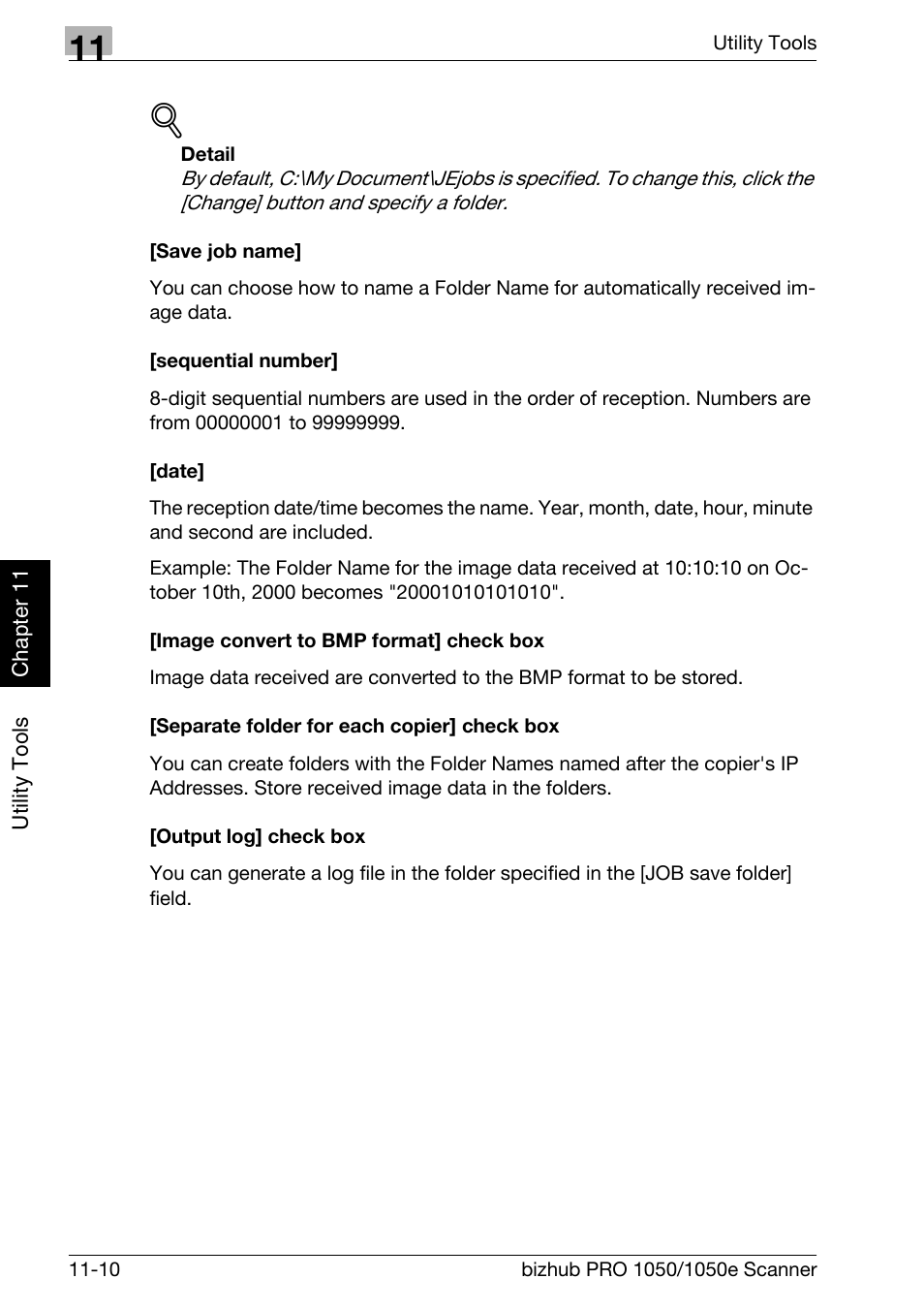 Konica Minolta BIZHUB PRO 1050E User Manual | Page 179 / 190