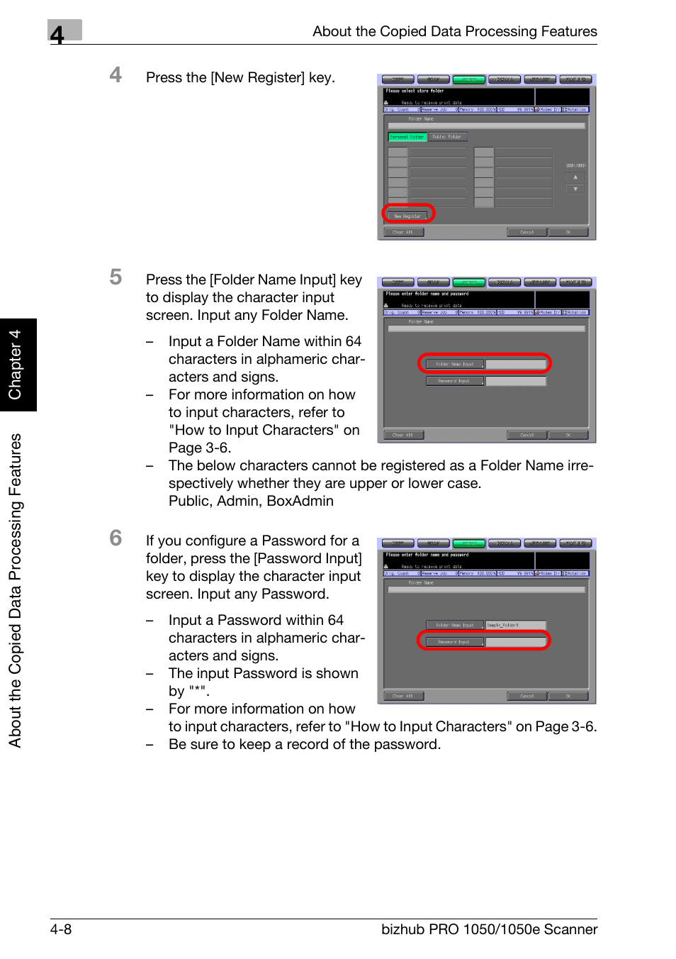 Konica Minolta BIZHUB PRO 1050E User Manual | Page 43 / 190