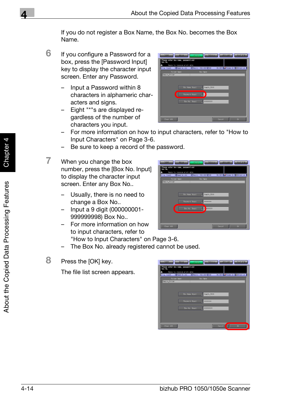 Konica Minolta BIZHUB PRO 1050E User Manual | Page 49 / 190