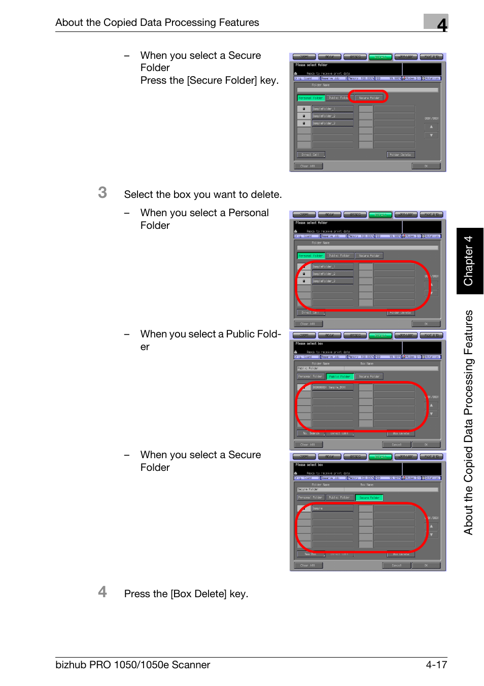 Konica Minolta BIZHUB PRO 1050E User Manual | Page 52 / 190