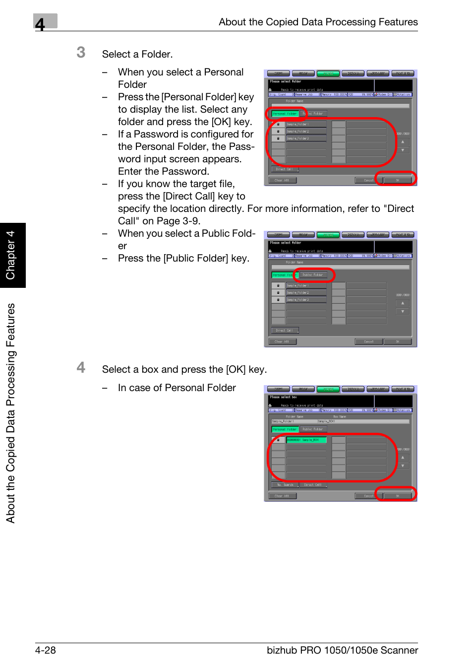 Konica Minolta BIZHUB PRO 1050E User Manual | Page 63 / 190