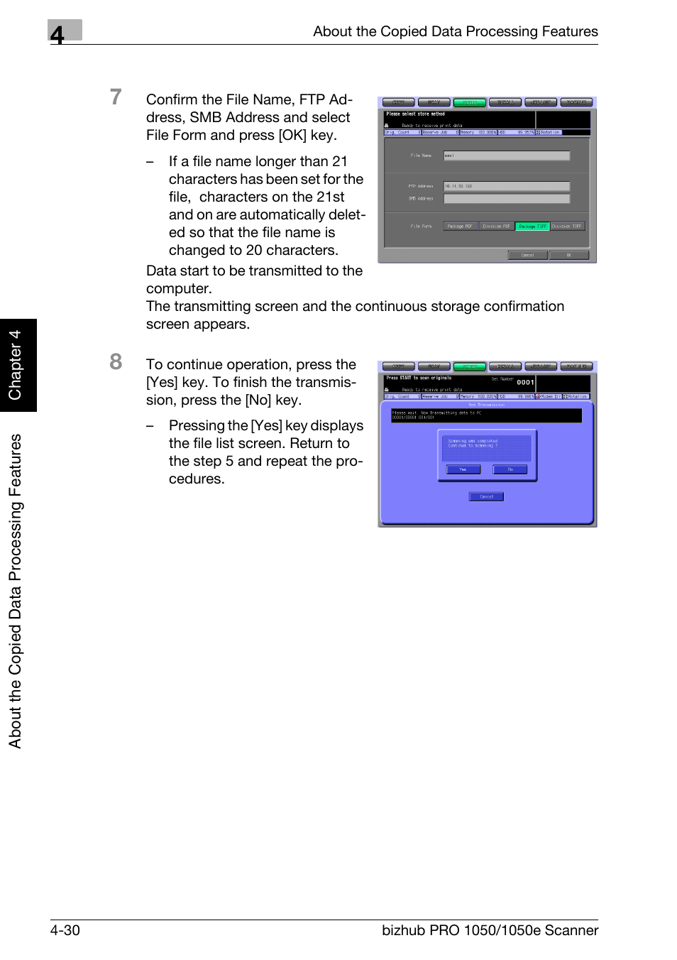 Konica Minolta BIZHUB PRO 1050E User Manual | Page 65 / 190