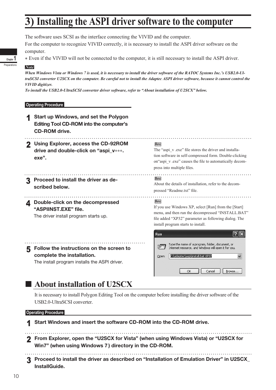 Nabout installation of u2scx | Konica Minolta Polygon Editing Tool User Manual | Page 12 / 270