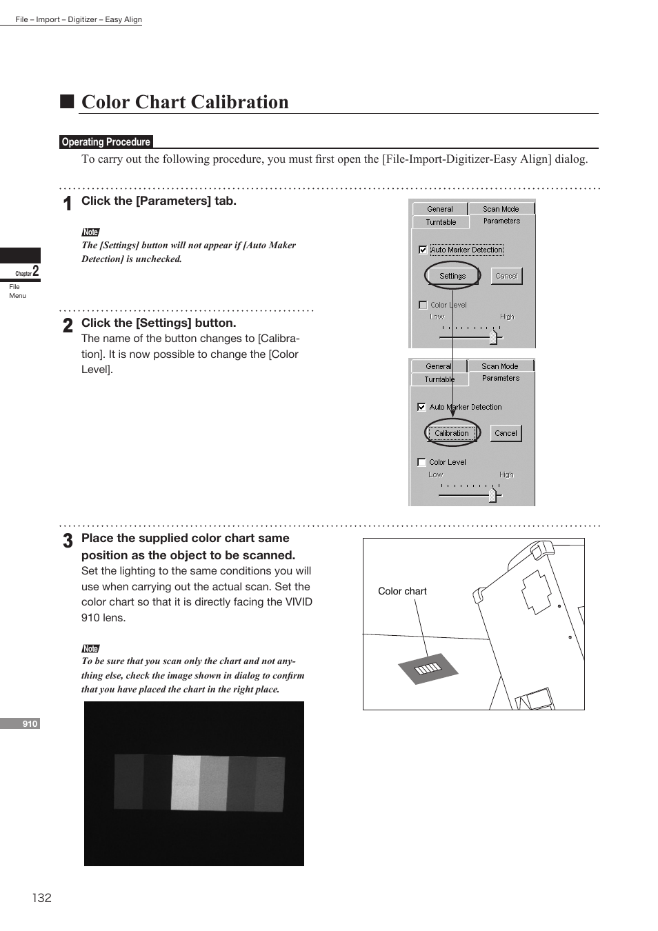 Ncolor chart calibration | Konica Minolta Polygon Editing Tool User Manual | Page 134 / 270