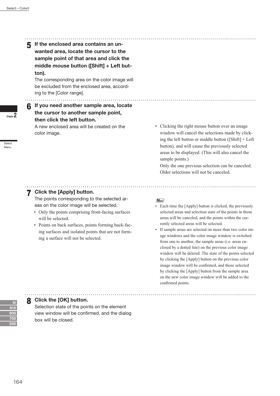 Konica Minolta Polygon Editing Tool User Manual | Page 166 / 270