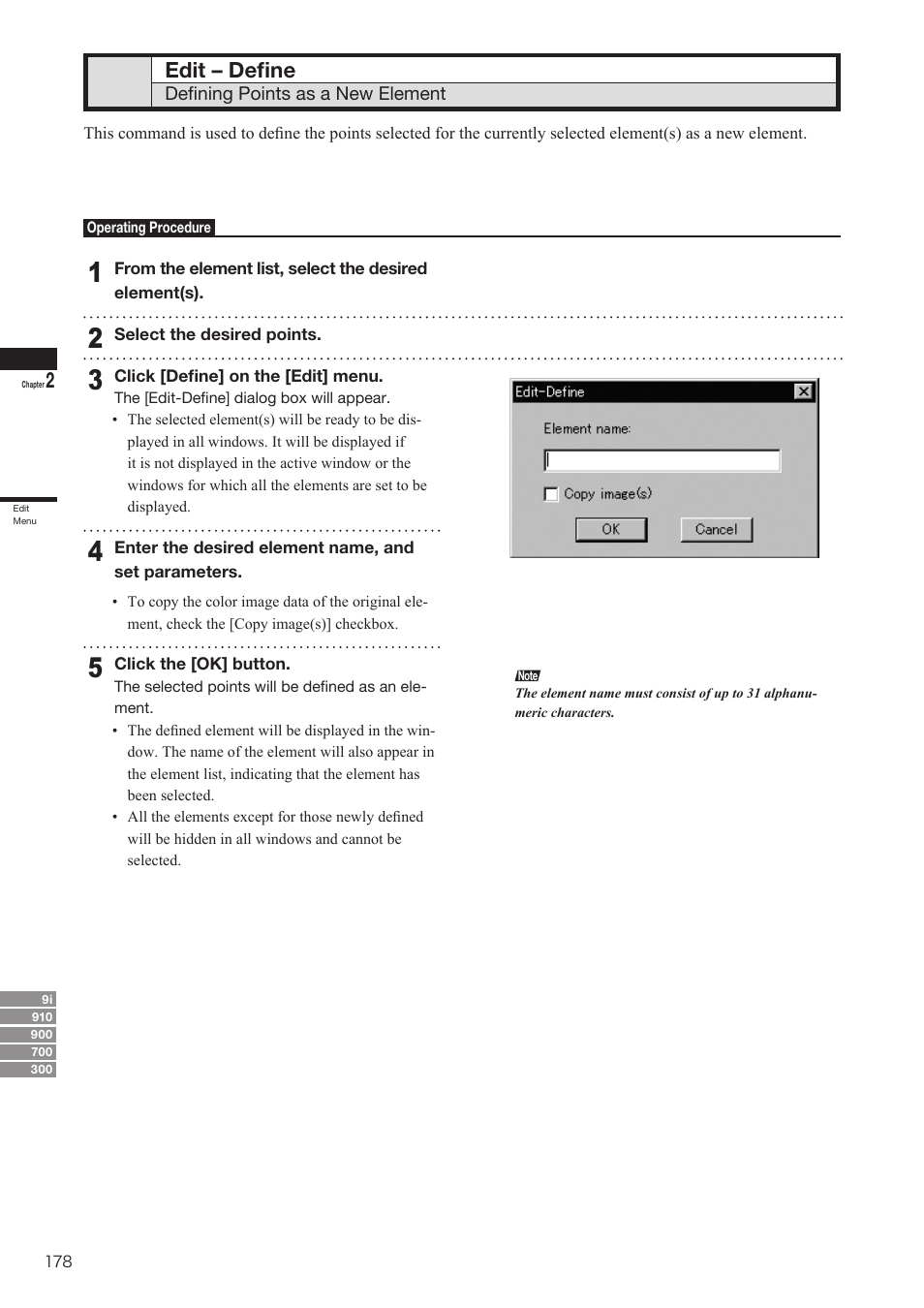 Edit – define | Konica Minolta Polygon Editing Tool User Manual | Page 180 / 270