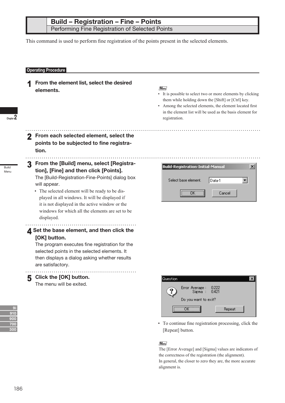 Build – registration – fine – points | Konica Minolta Polygon Editing Tool User Manual | Page 188 / 270