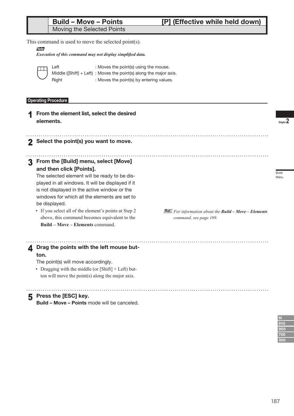 Build – move – points | Konica Minolta Polygon Editing Tool User Manual | Page 189 / 270