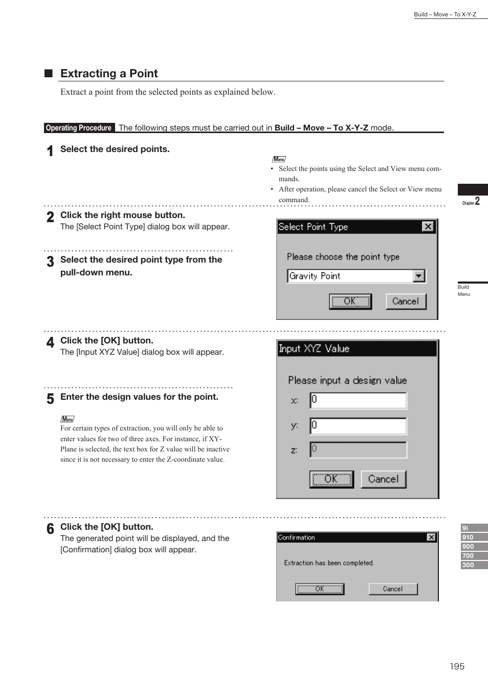 Nextracting a point | Konica Minolta Polygon Editing Tool User Manual | Page 197 / 270