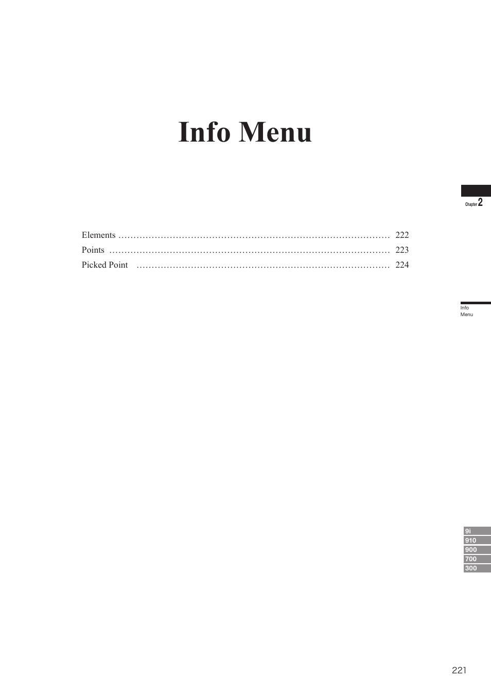 Info menu | Konica Minolta Polygon Editing Tool User Manual | Page 223 / 270