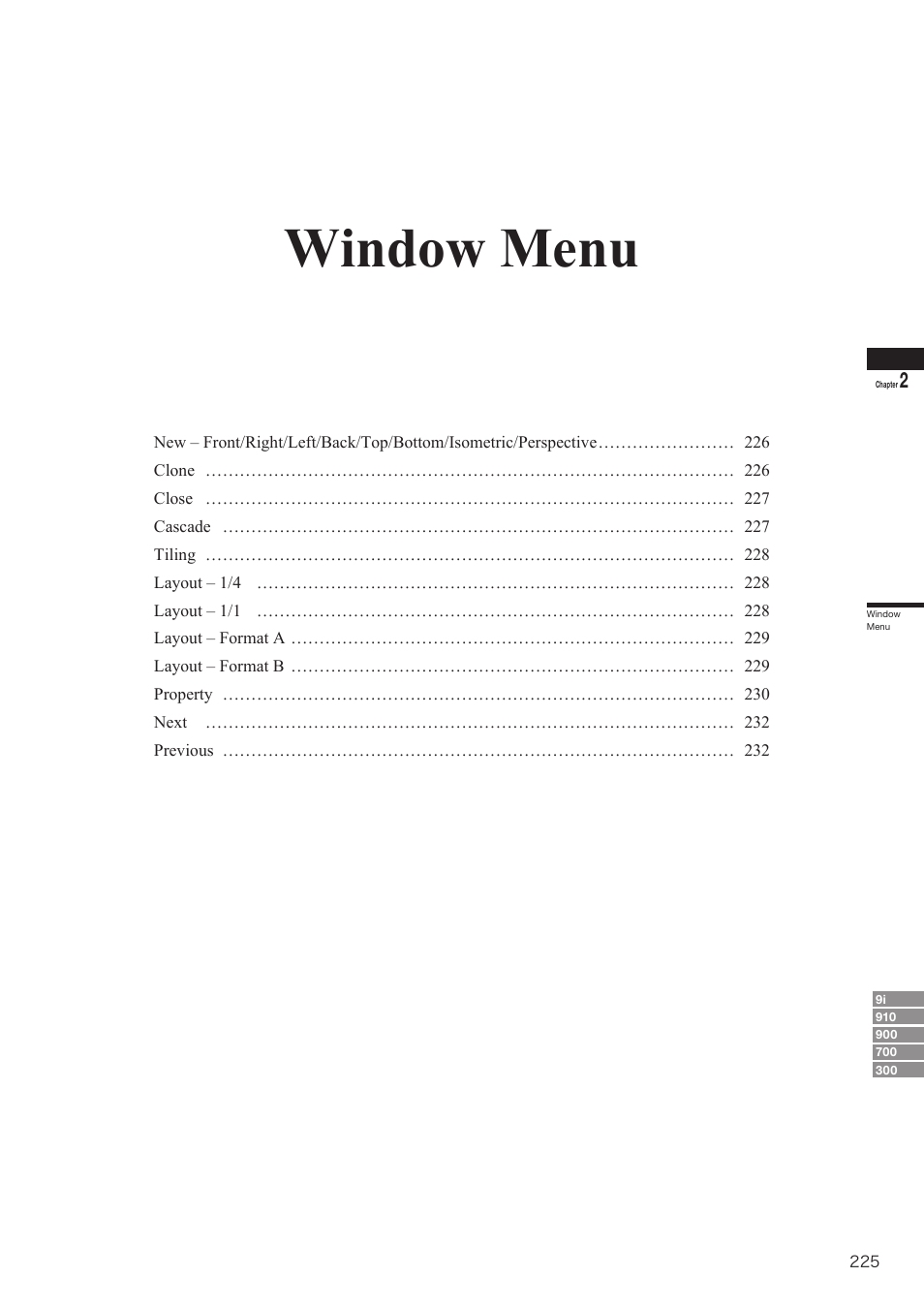 Window menu | Konica Minolta Polygon Editing Tool User Manual | Page 227 / 270