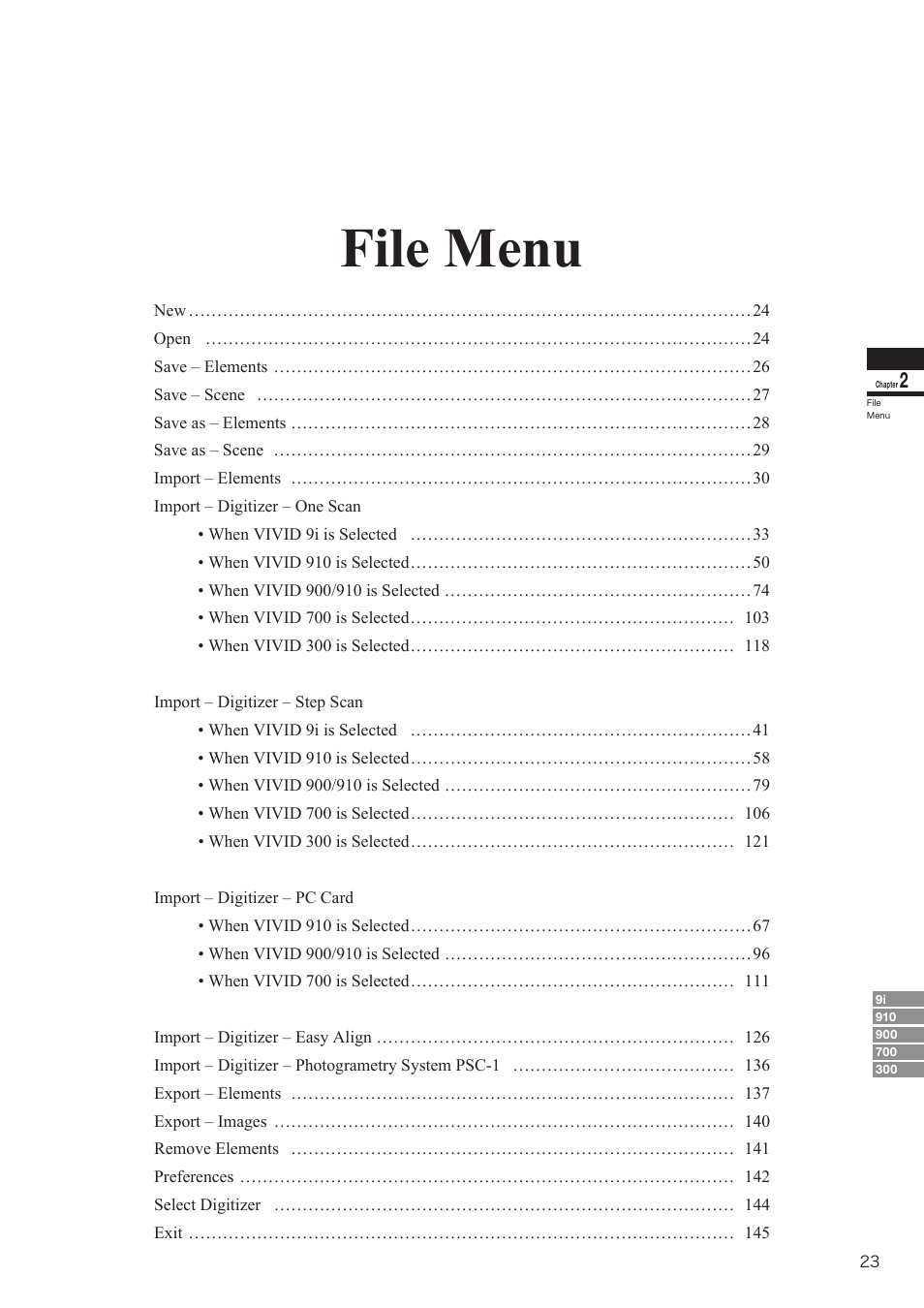 File menu | Konica Minolta Polygon Editing Tool User Manual | Page 25 / 270