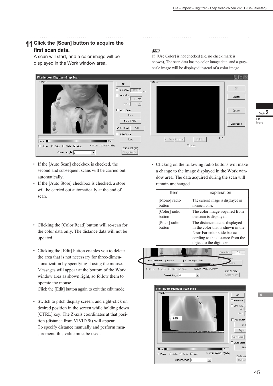 Konica Minolta Polygon Editing Tool User Manual | Page 47 / 270