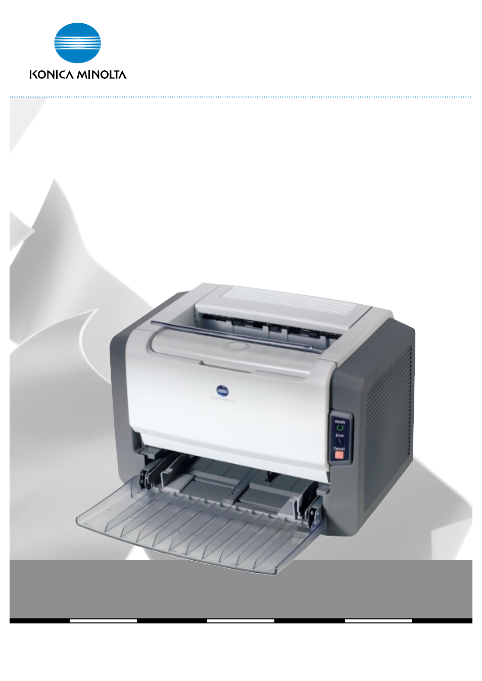 Konica Minolta 1300 Series User Manual | 4 pages